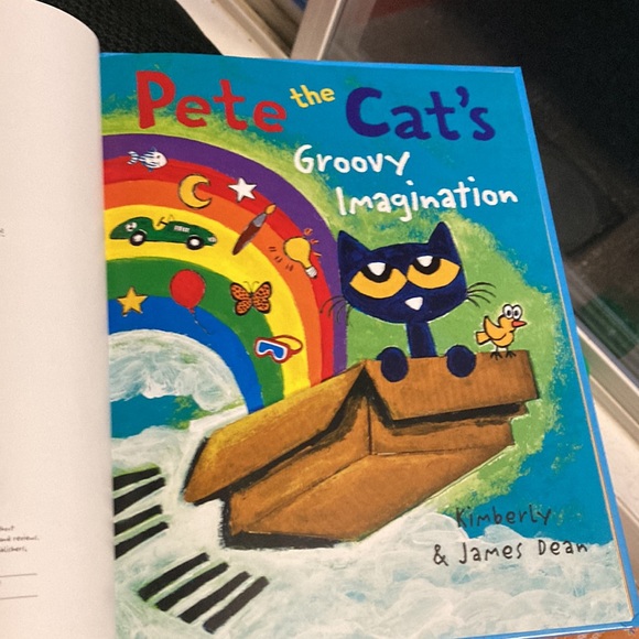 Pete the cat groovy imagination hardcover book - Picture 4 of 13